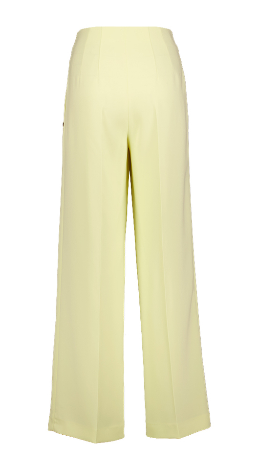 Lichtgele Loose fit broek Marccain