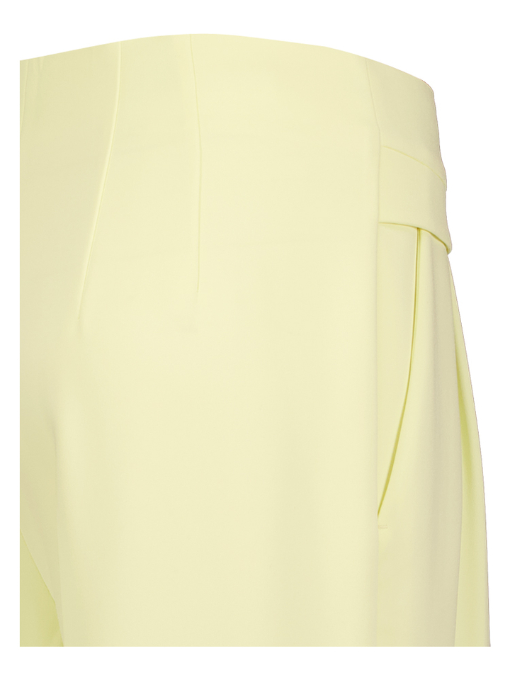 Lichtgele Loose fit broek Marccain
