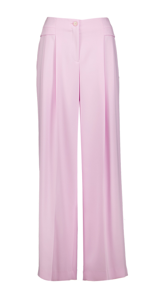Roze loose fit broek Marccain
