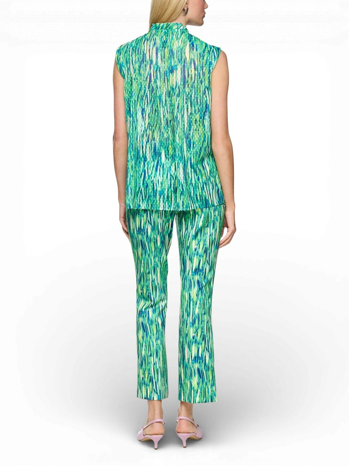 Groene top met print Marccain
