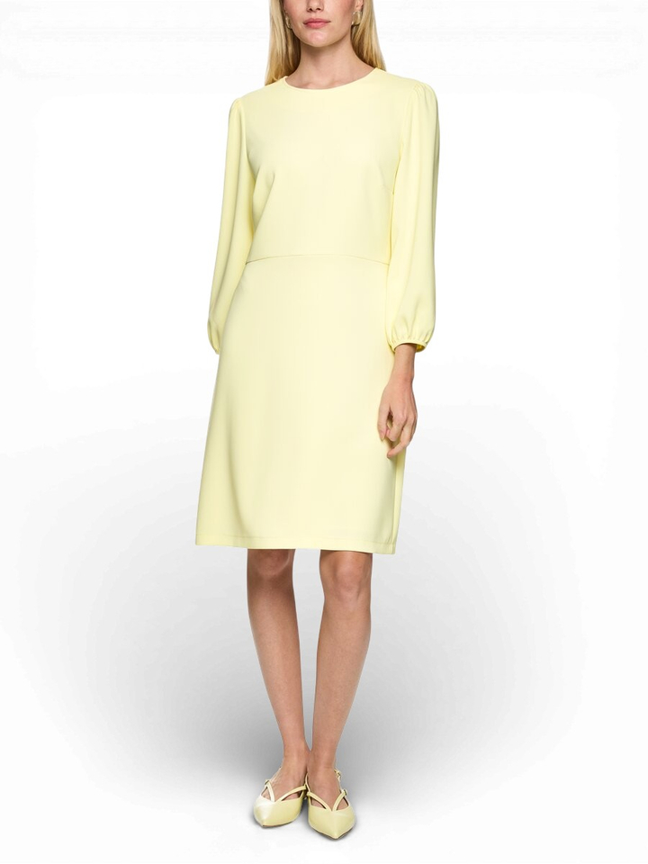 Pastel gele jurk Marccain