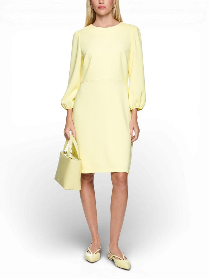 Pastel gele jurk Marccain