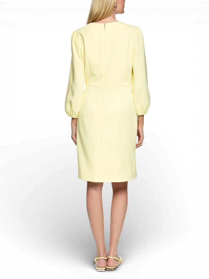 Pastel gele jurk Marccain