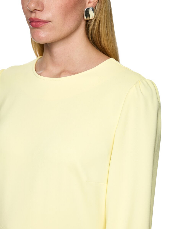 Pastel gele jurk Marccain