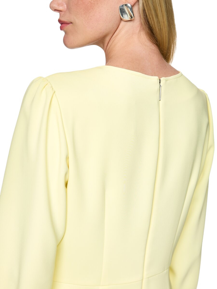 Pastel gele jurk Marccain