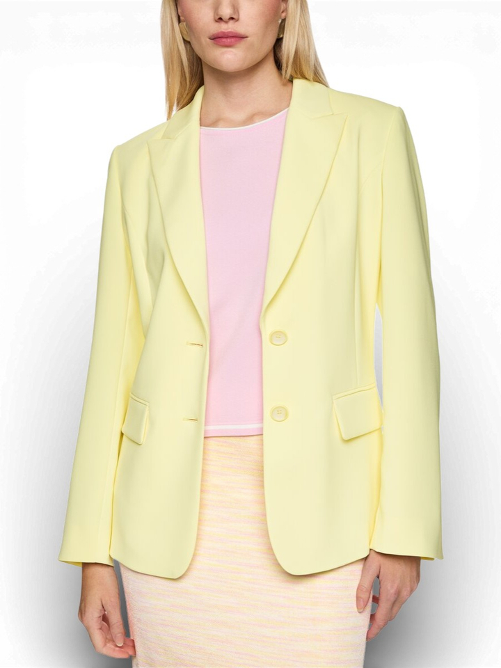 Licht gele blazer Marccain