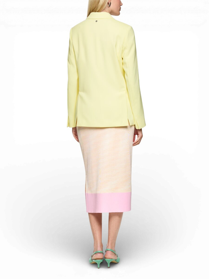 Licht gele blazer Marccain
