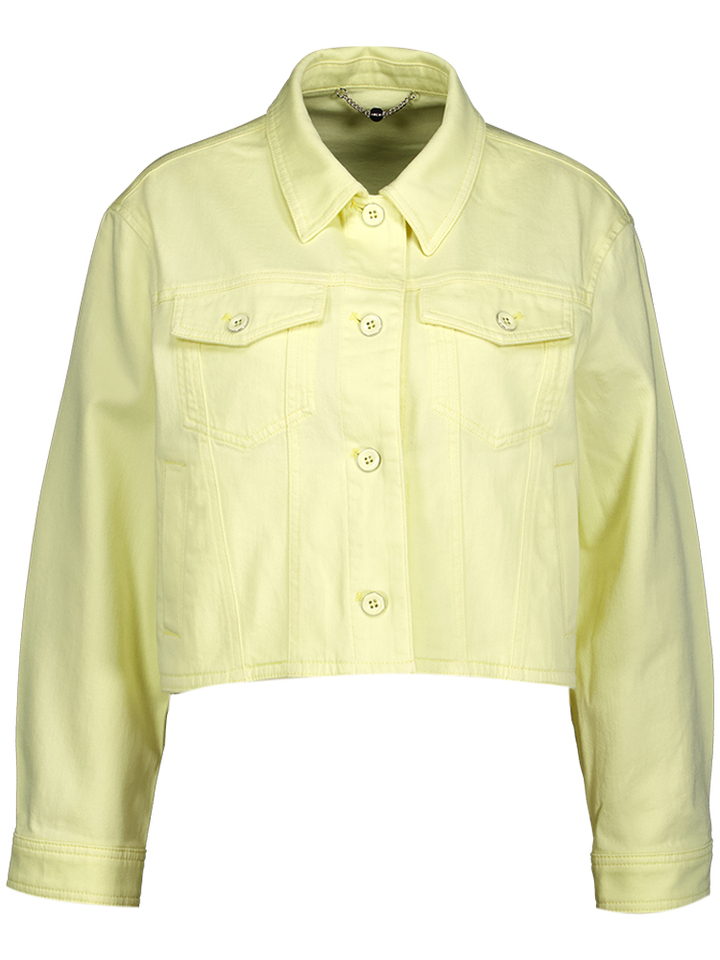 Gele korte jeans jas Marc Cain