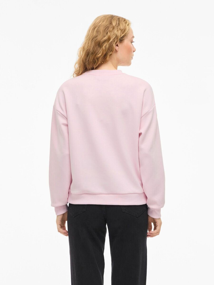 Roze sweater Visandy Vila