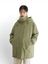 Olijfgroene oversized parka met capuchon Jade Bellerose