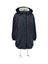 Donkerblauwe parka met capuchon Jade Bellerose 