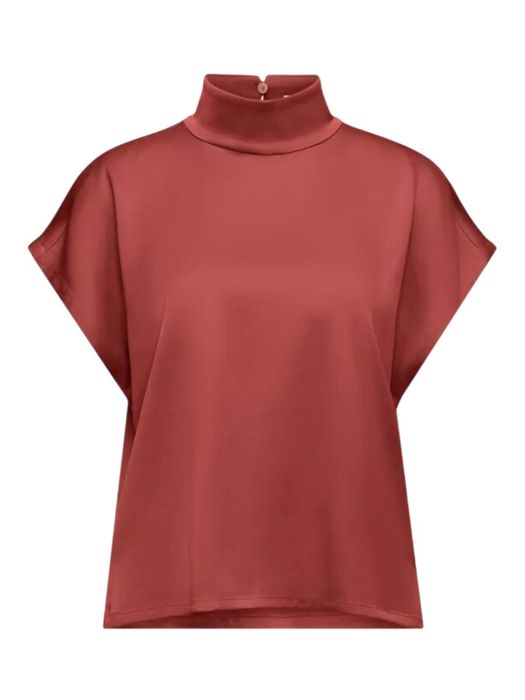 Roestkleurige top Alari Drykorn