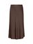 Bruine halflange rok 