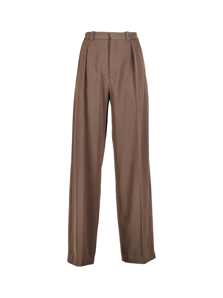 Bruine lange broek Aduct Drykorn 