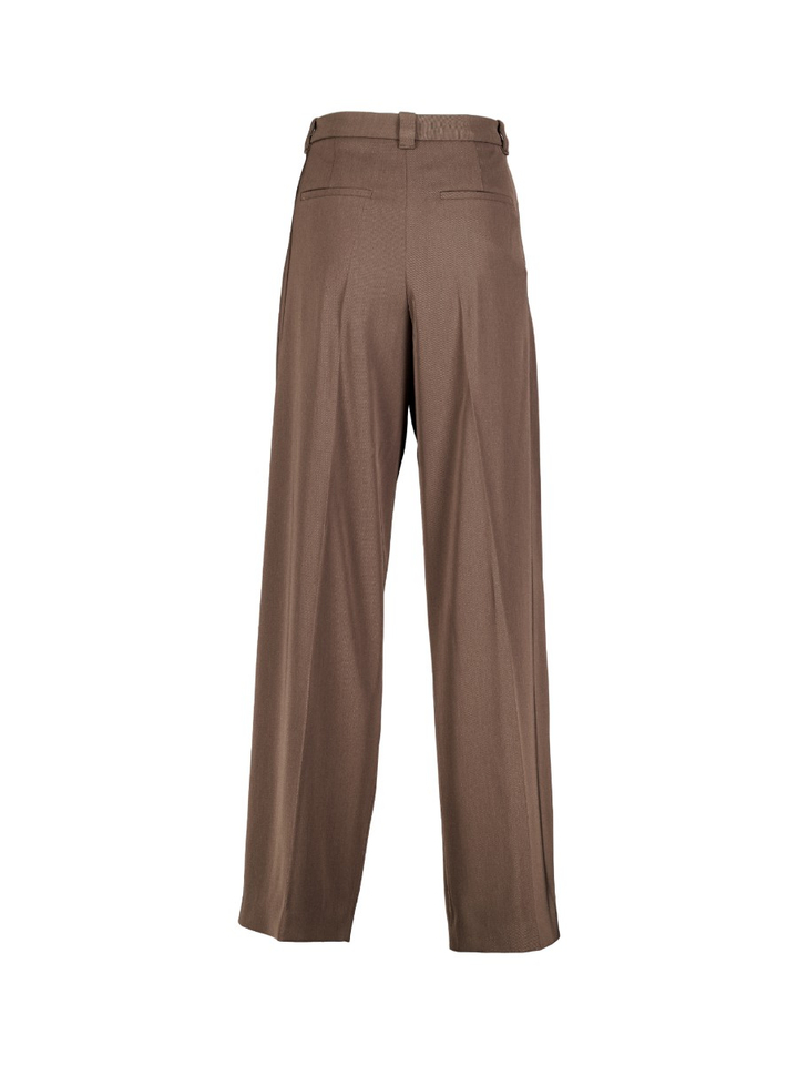 Bruine lange broek Aduct Drykorn 