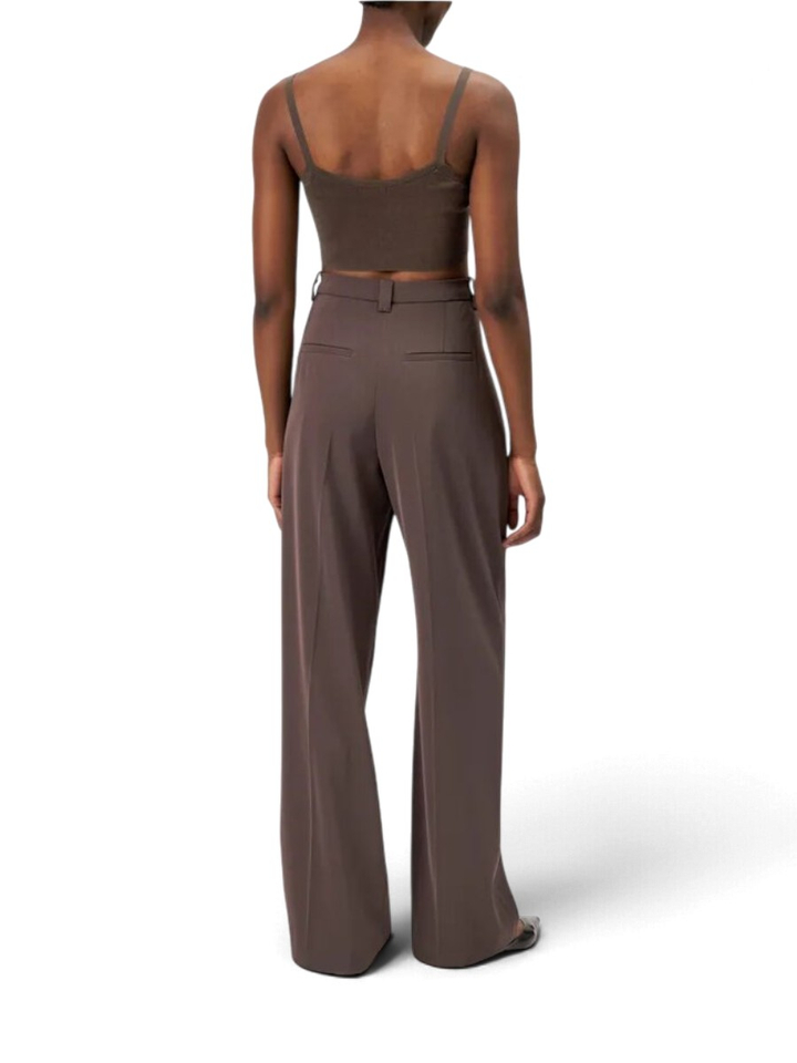 Bruine lange broek Aduct Drykorn