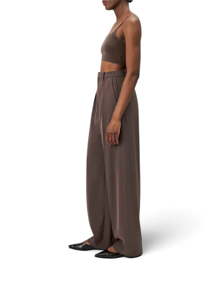 Bruine lange broek Aduct Drykorn