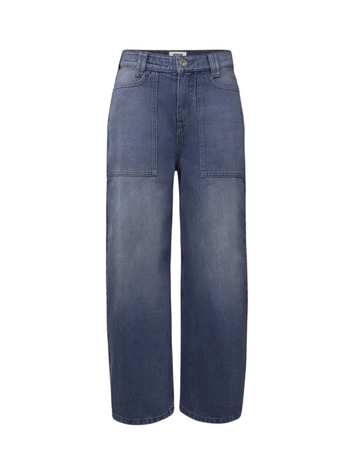 Donkerblauwe loose jeans Derive Drykorn 