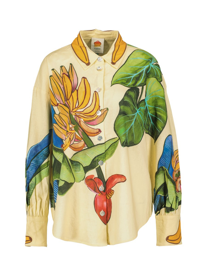Multicolor bloes met bloemenprint Farm Rio 