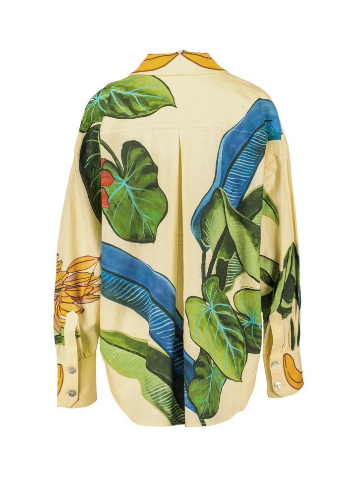 Multicolor bloes met bloemenprint Farm Rio 
