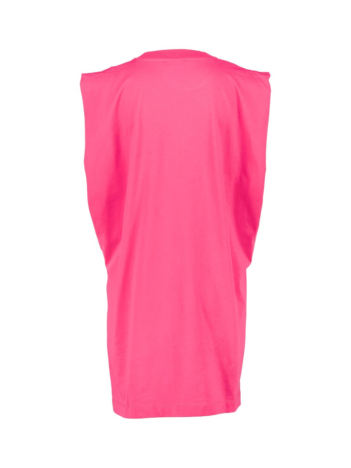 Roze oversized T-shirt jurk met bloemenprint Farm Rio 