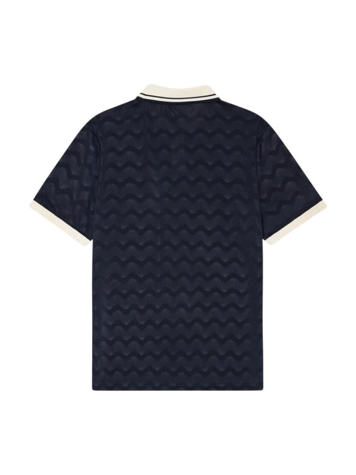 Blauwe polo France Les Deux 