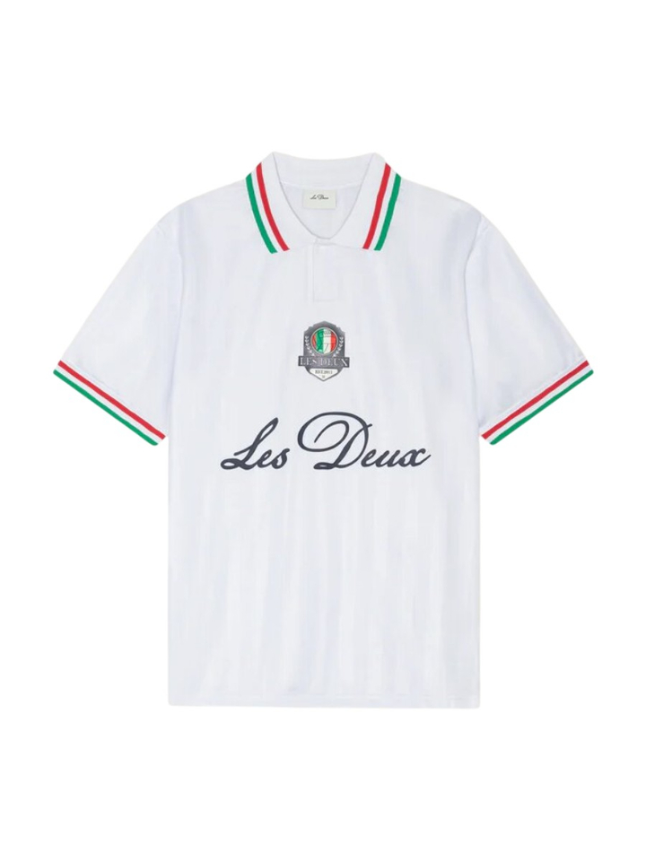 Witte polo Italy Les Deux