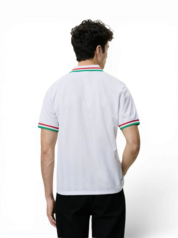 Witte polo Italy Les Deux