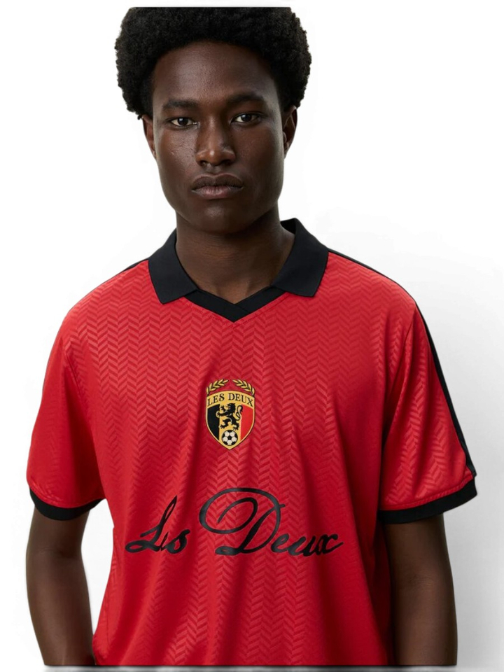 Rode polo Belgium Les Deux 