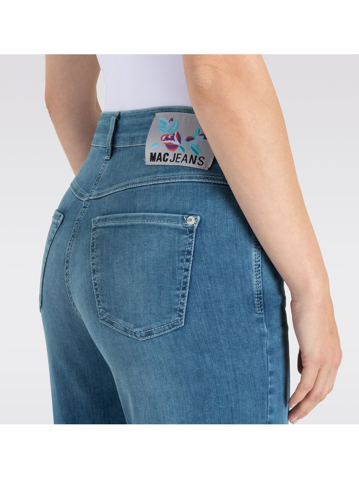 Blauwe wide leg jeans Dream Wide Mac