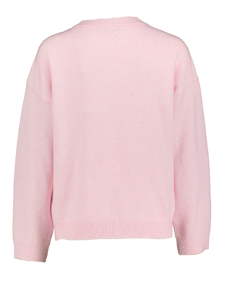 Roze trui met ronde hals Viliga Vila