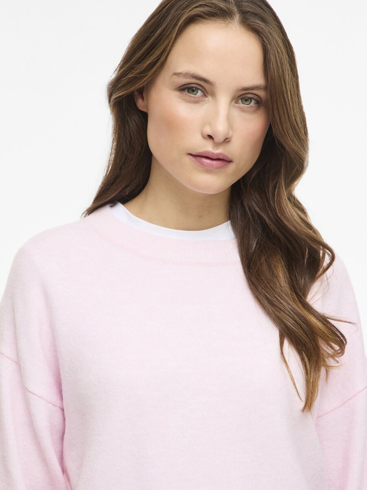 Roze trui met ronde hals Viliga Vila