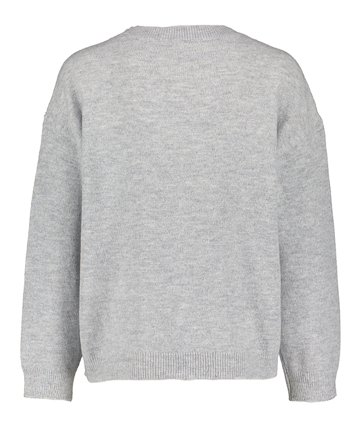 Grijze trui met ronde hals Viliga Vila