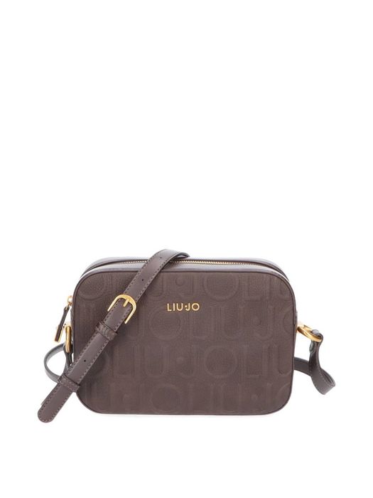 Deep bruine crossbody Manhattan logo came Lui Jo