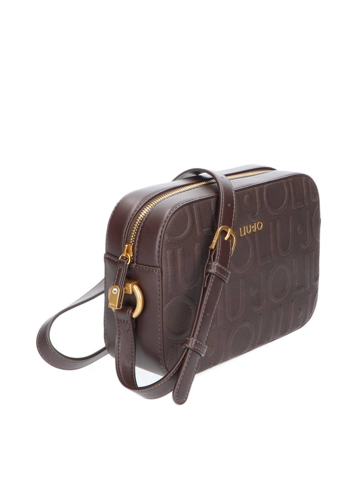 Deep bruine crossbody Manhattan logo came Lui Jo