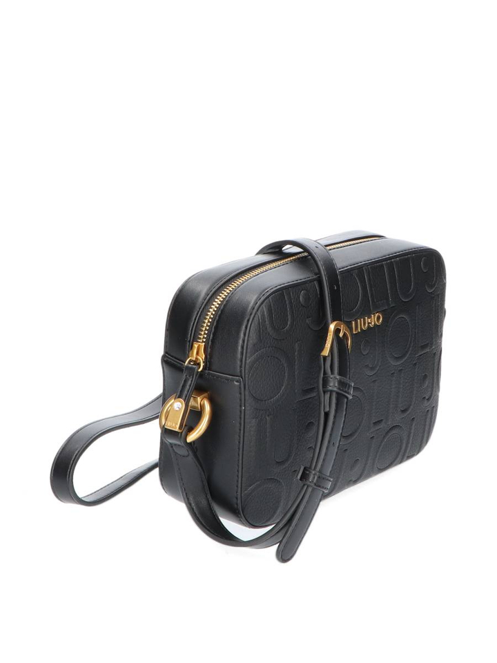 Nero crossbody Manhattan logo came Lui Jo