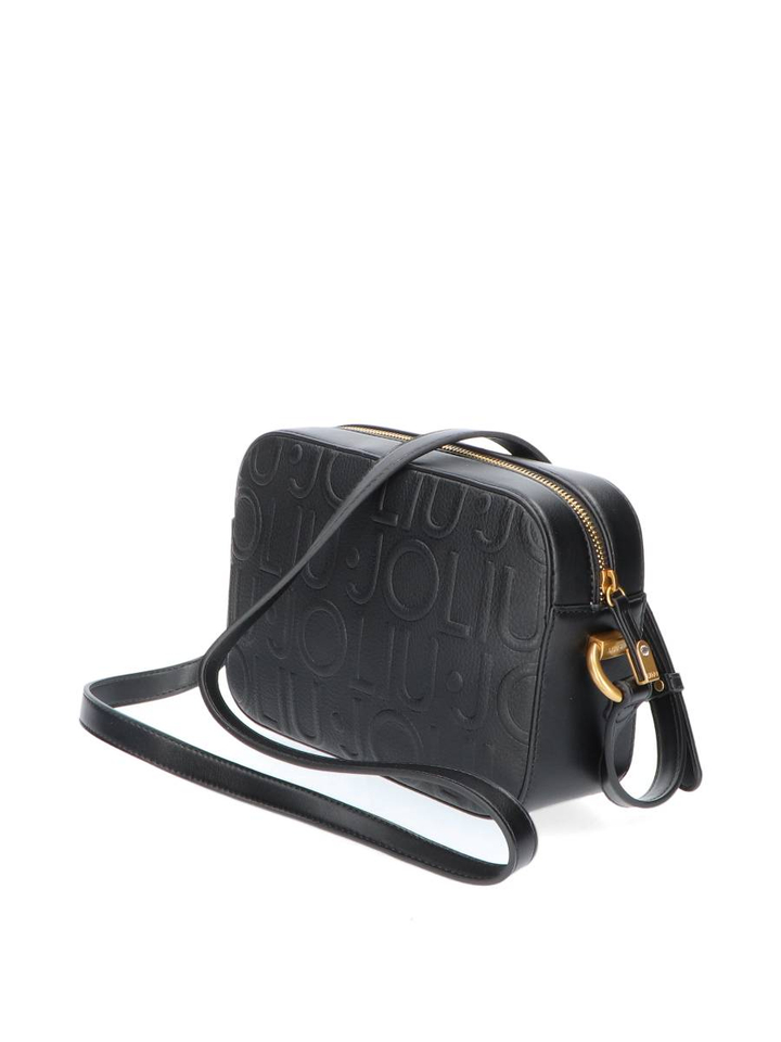 Nero crossbody Manhattan logo came Lui Jo