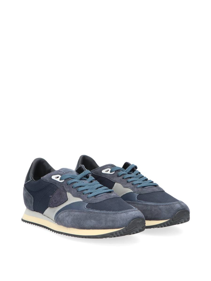 Donkerblauwe lage sneakers Philippe Model