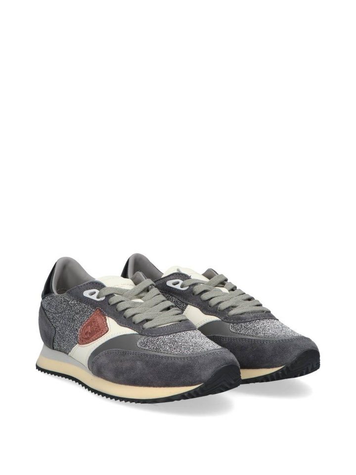 Grijze lage sneakers Philippe Model