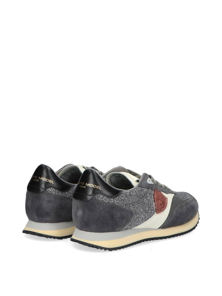 Grijze lage sneakers Philippe Model