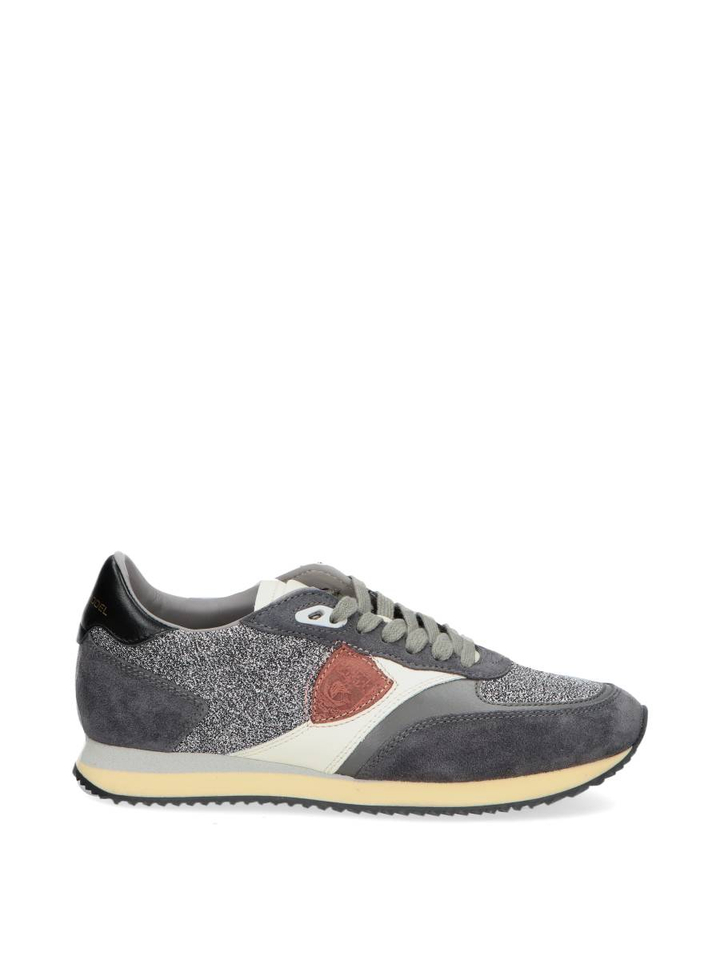 Grijze lage sneakers Philippe Model