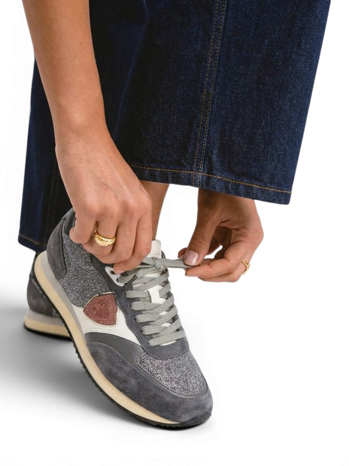 Grijze lage sneakers Philippe Model 
