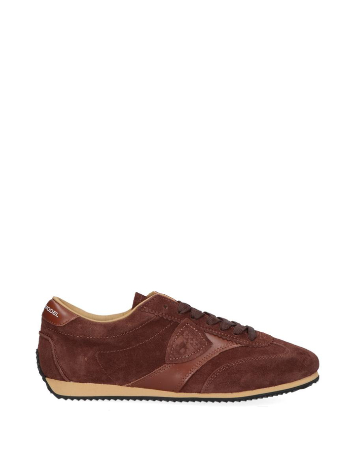 Bruine lage sneakers Philippe Model