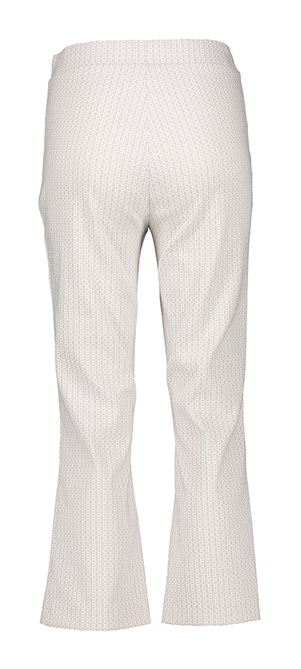 Beige kleurige broek met print Joseph Ribkoff 