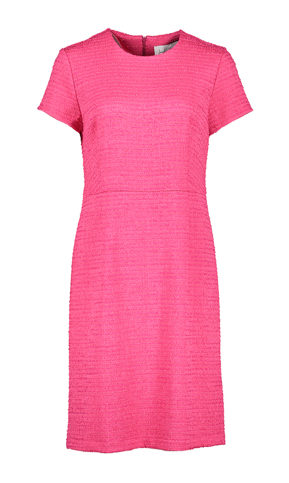 Fuchsia kleed met structuur Joseph Ribkoff