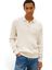 Beige polo kabeltrui Tommy 