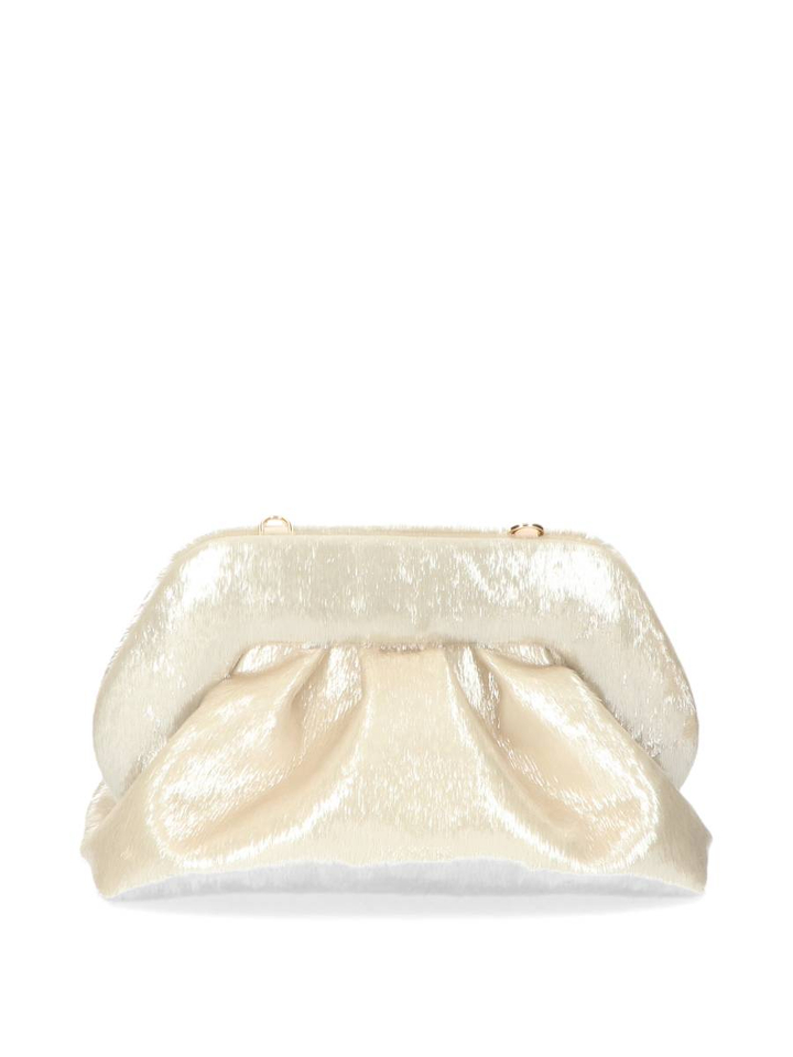 Butter cream handtas medium soft lurex
