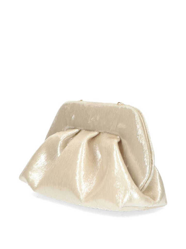 Butter cream handtas medium soft lurex
