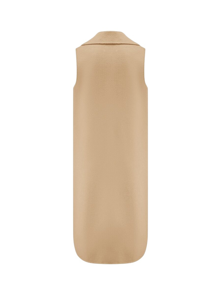 Beige mouwloze mantel Riani