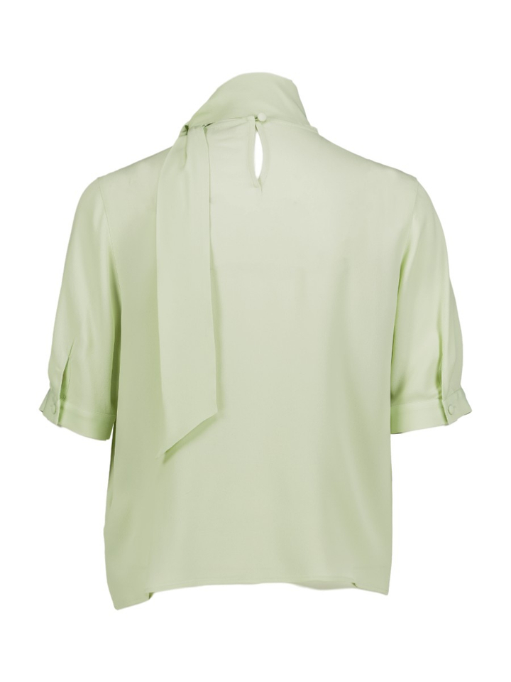 Groene blouse met strikkraag Riani 